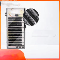 HKM-813779 Natural Grafted Eyelashes - Soft, Realistic, and Lightweight Curling Lashes (Length: 8mm-15mm)