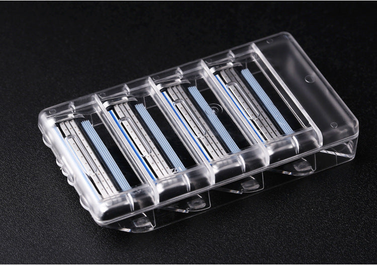 HKM-970387 Triple Layer Vintage Manual Razor Blades - 4 Pack