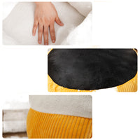 HKM-512723 Cozy Washable Circular Cat Sofa Bed for Comfort and Relaxation