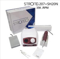 HKM-314451 Nail Polisher and Art Machine - 1.7KG, Model A-STRONG 207+102L & B-STRONG 207+105L