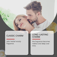 HKM-881299 Romantic Sandalwood Cologne Perfume in Portable Package for All-Day Freshness