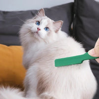 HKM-677459 Stainless Steel Pin Pet Flea Comb for Dogs and Cats - Grooming and Removal Tool