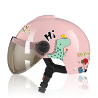 HKM-759571 Children's Electric Cartoon Battery-Powered Safety Helmet