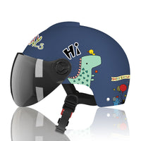 HKM-759571 Children's Electric Cartoon Battery-Powered Safety Helmet