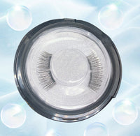 HKM-878163 Soft Magnetic False Eyelash Set with Iron Clip - 1 Pair Soft, 2 Pairs Hard, and Eyelash Curler Included