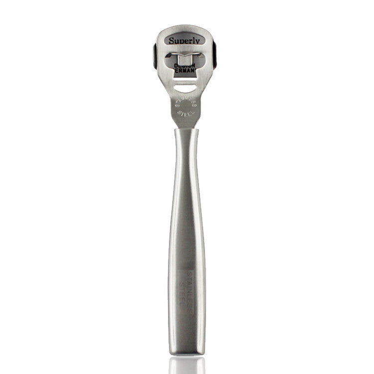 HKM-870931 Stainless Steel Pedicure Tool for Callus and Dead Skin Removal, Ergonomic Design