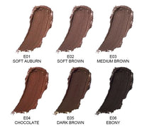 HKM-011219 Eyebrow Cream with 6 Ribbon Brush Head for Enhanced Definition and Color
