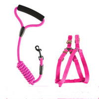 HKM-260499 Adjustable Dog Leash with Chest Strap - Suitable for Large, Medium, and Small Dogs, Available in Multiple Colors