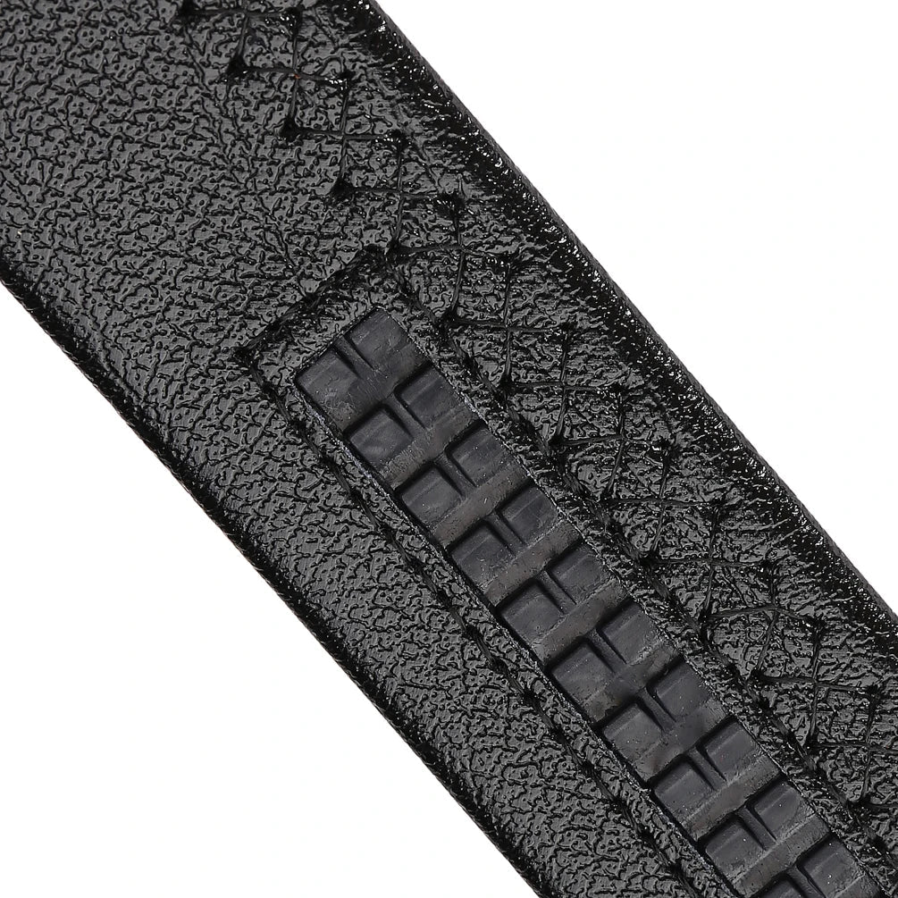 HKM-163347 Durable Microfiber Men's Belt with Simple Style - Model LY35-3353 - 5 Pieces