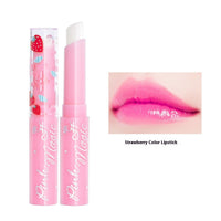 HKM-171923 Moisturizing Color-Changing Lipstick in Strawberry - Versatile 1.7g Lip Color