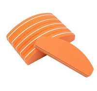 HKM-475987 High Elastic Half-Moon Sponge Polishing Tool for Nail Care