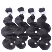 HKM-855955 Smooth Brazilian Body Wave Human Hair Wig - Available in Multiple Lengths (10" to 30")