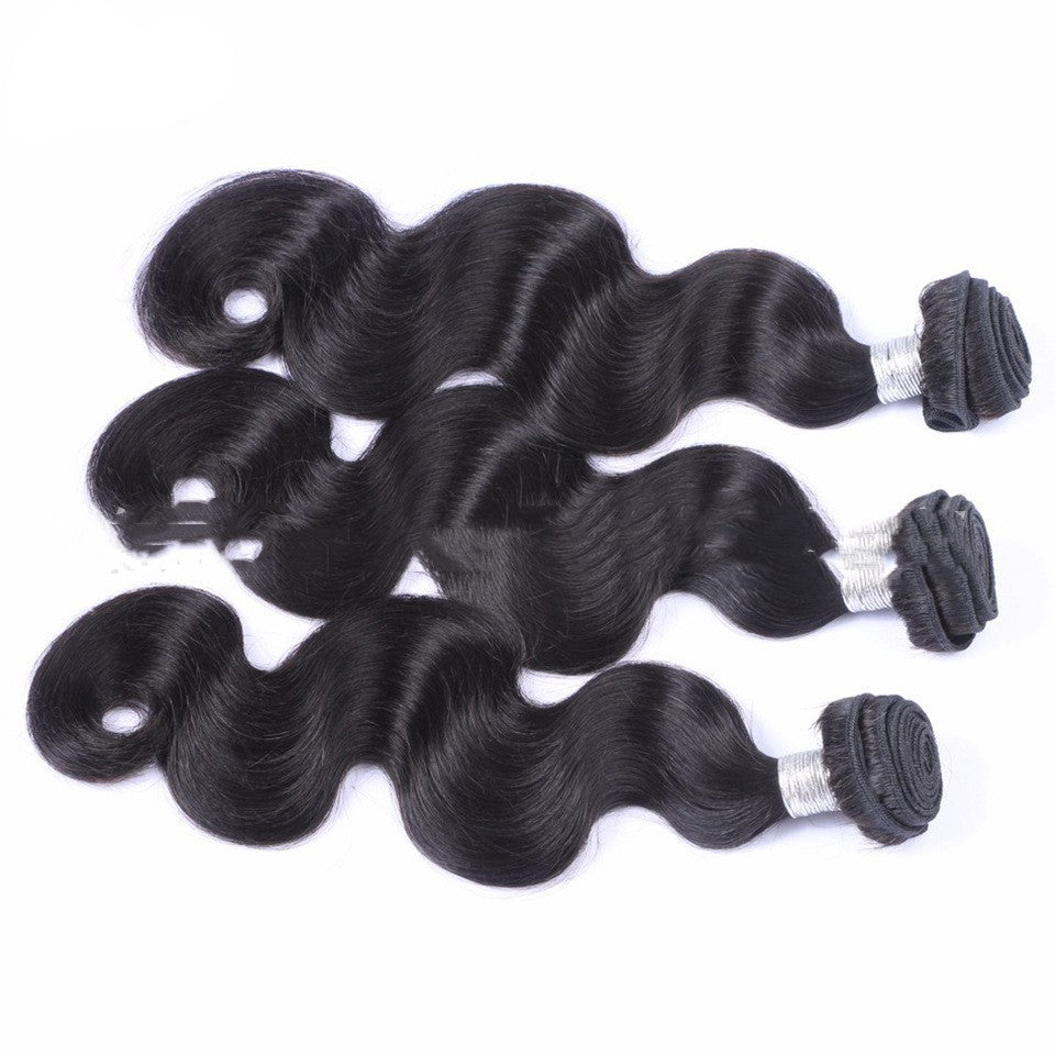 HKM-855955 Smooth Brazilian Body Wave Human Hair Wig - Available in Multiple Lengths (10" to 30")