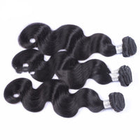 HKM-855955 Smooth Brazilian Body Wave Human Hair Wig - Available in Multiple Lengths (10" to 30")
