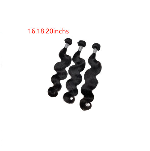 HKM-855955 Smooth Brazilian Body Wave Human Hair Wig - Available in Multiple Lengths (10" to 30")