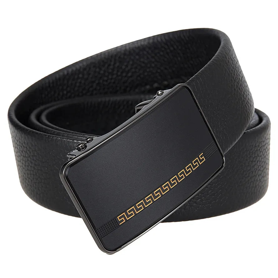 HKM-964435 Men's First Layer Cowhide Casual Belt - Durable and Stylish Accessory for Everyday Wear