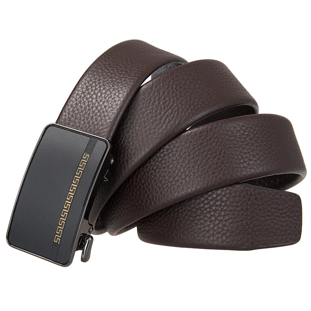 HKM-964435 Men's First Layer Cowhide Casual Belt - Durable and Stylish Accessory for Everyday Wear
