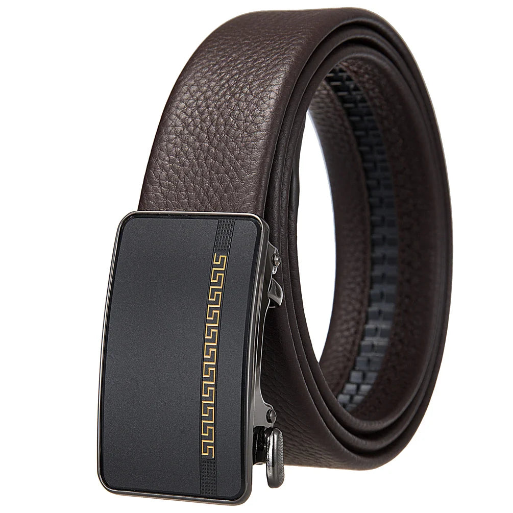 HKM-964435 Men's First Layer Cowhide Casual Belt - Durable and Stylish Accessory for Everyday Wear