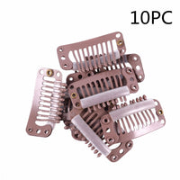 HKM-838995 Stainless Steel Wig Clips for Medium and Long Hair Extensions and Pieces