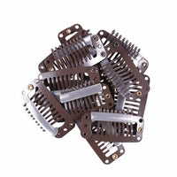 HKM-838995 Stainless Steel Wig Clips for Medium and Long Hair Extensions and Pieces