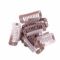 HKM-838995 Stainless Steel Wig Clips for Medium and Long Hair Extensions and Pieces