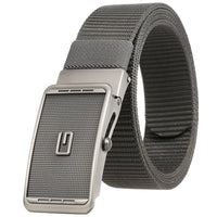 HKM-946323 Men's Nylon Braided Formal Belt - Durable and Stylish Accessory