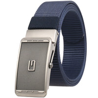 HKM-946323 Men's Nylon Braided Formal Belt - Durable and Stylish Accessory