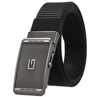 HKM-946323 Men's Nylon Braided Formal Belt - Durable and Stylish Accessory