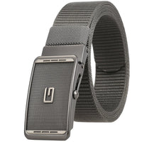 HKM-946323 Men's Nylon Braided Formal Belt - Durable and Stylish Accessory