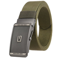 HKM-946323 Men's Nylon Braided Formal Belt - Durable and Stylish Accessory