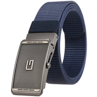 HKM-946323 Men's Nylon Braided Formal Belt - Durable and Stylish Accessory
