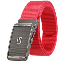 HKM-946323 Men's Nylon Braided Formal Belt - Durable and Stylish Accessory