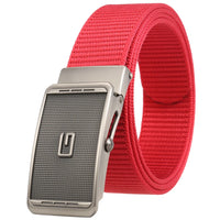 HKM-946323 Men's Nylon Braided Formal Belt - Durable and Stylish Accessory