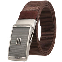 HKM-946323 Men's Nylon Braided Formal Belt - Durable and Stylish Accessory