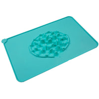 HKM-338515 Pet Slow Food Bowl Placemat - Food Grade Silicone, BPA Free, Heat Resistant, Multi-Use for Ice and Desserts