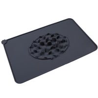 HKM-338515 Pet Slow Food Bowl Placemat - Food Grade Silicone, BPA Free, Heat Resistant, Multi-Use for Ice and Desserts