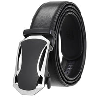 HKM-584723 Genuine Cow Leather Men's Designer Belt - Sophisticated and Durable Accessory