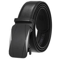 HKM-584723 Genuine Cow Leather Men's Designer Belt - Sophisticated and Durable Accessory