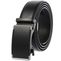 HKM-584723 Genuine Cow Leather Men's Designer Belt - Sophisticated and Durable Accessory