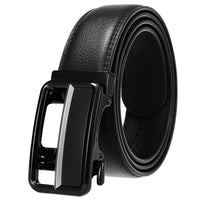 HKM-584723 Genuine Cow Leather Men's Designer Belt - Sophisticated and Durable Accessory