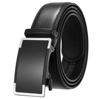HKM-584723 Genuine Cow Leather Men's Designer Belt - Sophisticated and Durable Accessory