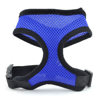 HKM-812115 Teddy Vest-Style Dog Walking Collar for Small Dogs - Red, Black, Yellow, Blue, Pink Sizes XS, S, M