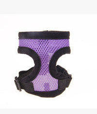 HKM-812115 Teddy Vest-Style Dog Walking Collar for Small Dogs - Red, Black, Yellow, Blue, Pink Sizes XS, S, M