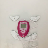 HKM-635795 Facial EMS Massager with 4 Massage Modes, Rose Red, Compact Design