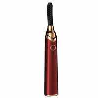 HKM-285459 Rechargeable Electric Eyelash Curler with Heating Feature - Available in Red, Green, and Blue