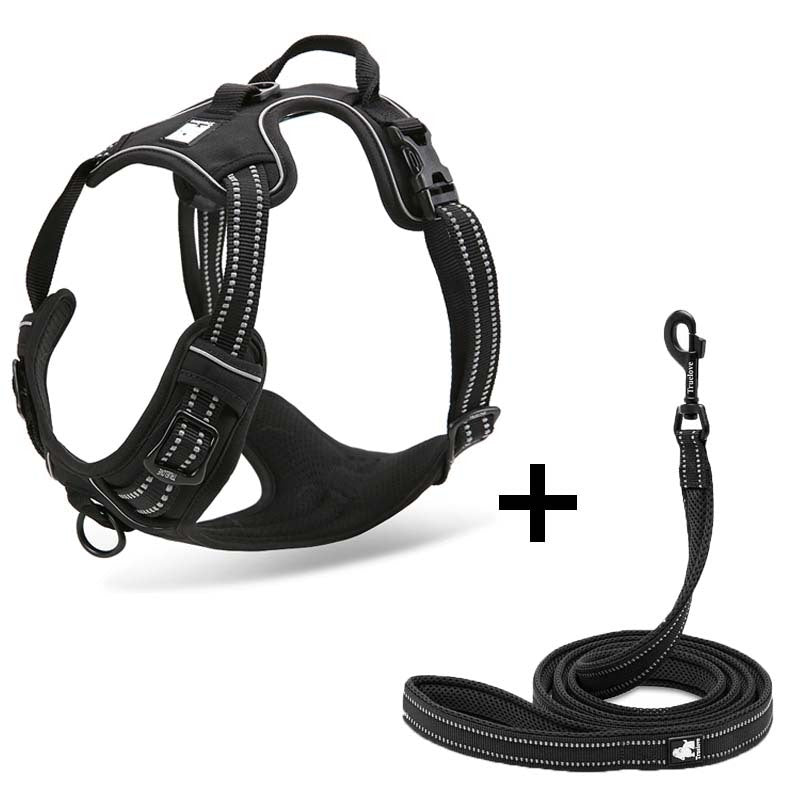 HKM-007571 Adjustable Dog Breast Strap for Traction ¨C Sizes for Small to Extra Large Breeds