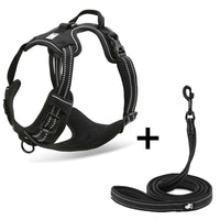 HKM-007571 Adjustable Dog Breast Strap for Traction ¨C Sizes for Small to Extra Large Breeds