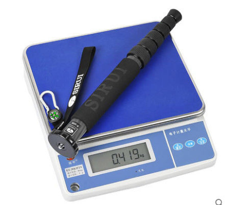 KTX-085971 Portable Carbon Fiber Monopod for SLR Cameras – Adjustable Height 380mm to 1540mm, 10kg Load Capacity