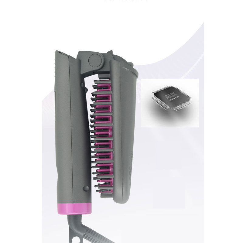 KTX-355283 Portable Wet and Dry Hair Straightener with Negative Ion Technology and Temperature Control