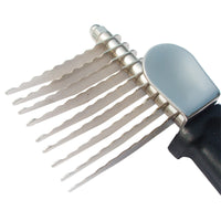 HKM-329683 Pet Knot Comb - Metal Dog Grooming Tool for Removing Tangles and Mats